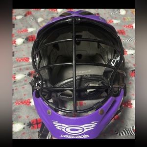 Purple Cascade Lacrosse Helmet! CPX-R